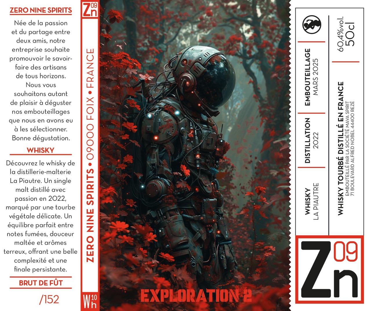 Zero Nine Spirits : Whiskys, Eaux-de-vie & Gin (2025)